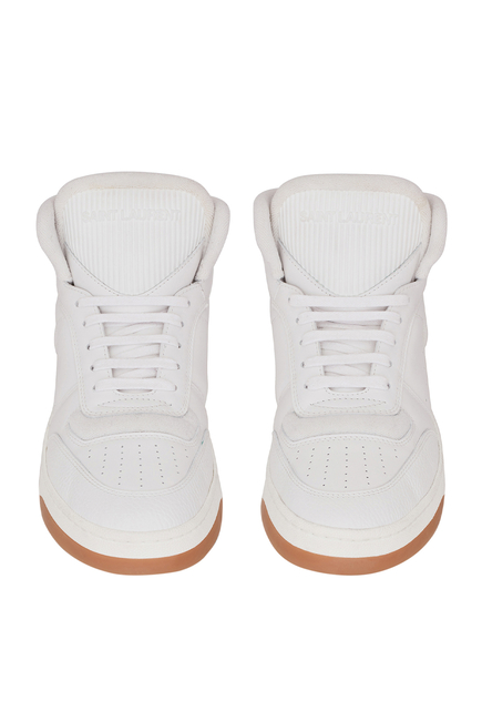 SL/80 Mid-Top Leather Sneakers